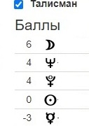 семилучевая магическая звезда и талисман